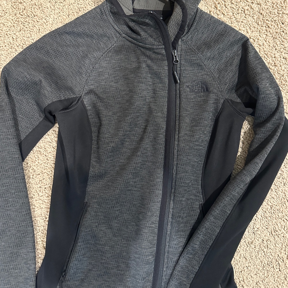 North Face Hooded Zip-Up Jacket